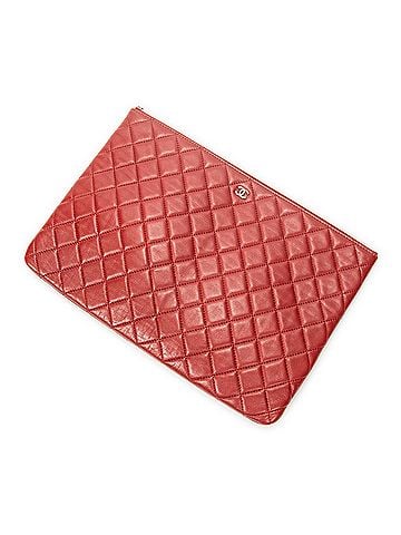 Chanel Large Classic O-Case Zip Pouch (view 1)