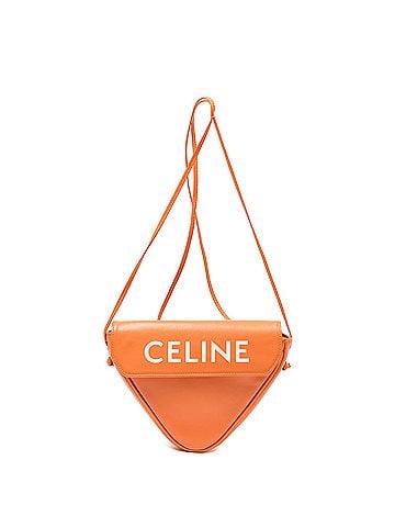 Céline Logo Triangle Crossbody (view 1)
