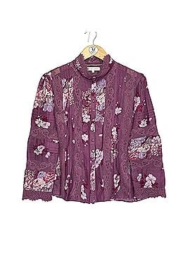 LoveShackFancy Cory 3/4 Sleeve Blouse (view 1)