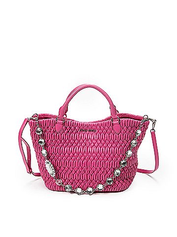 Miu Miu Curved Crystal Tote (view 1)