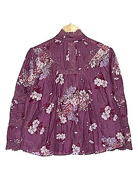 LoveShackFancy Cory 3/4 Sleeve Blouse (view 2)