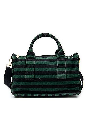 Prada Canapa Righe Stripe Tote (view 1)