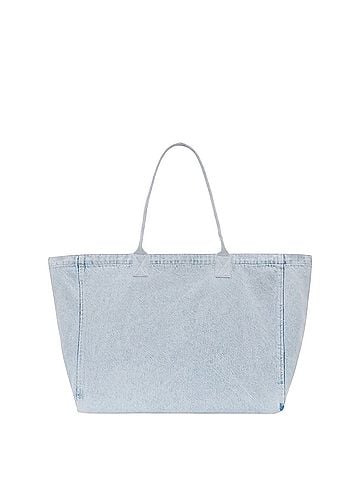 Anine Bing Leo Denim Leather Tote (view 2)