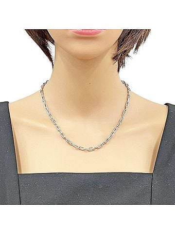 Cartier Cartier Spartacus Necklace, 18K White Gold, Men's and Women's, CARTIER (view 2)