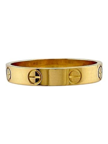 Cartier Cartier Mini Love Ring, 18K Yellow Gold, Men's and Women's 1 (view 2)