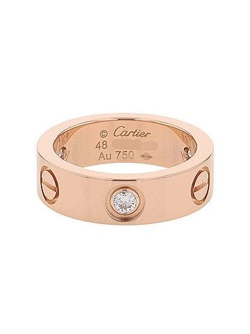 Cartier Cartier Love Ring Classic Model, 3 Diamonds (0.23ct total), 18K Pink Gold, B4087500. (Cartier Ring, Diamond Ring) (view 1)
