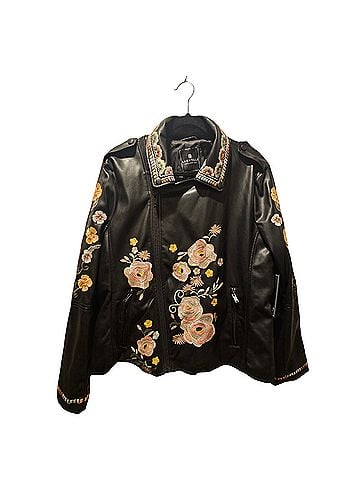 Bagatelle Faux Leather Jacket (view 1)