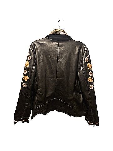 Bagatelle Faux Leather Jacket (view 2)