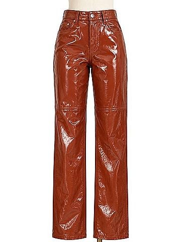 LPA 417 Revolve Patent Leather Pants (view 1)