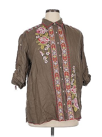 Johnny Was Johnny Was 3/4 Sleeve Blouse (view 1)