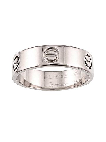 Cartier Cartier Love Ring #64, 18K WG (White Gold 750) (view 2)