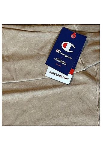 Champion Powerblend Fleece Boyfriend Crew Sweatshirt (view 2)