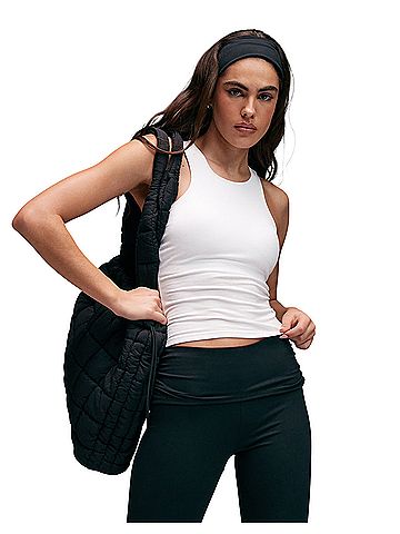 ASOS Ribbed High Neck Tank Top (view 1)