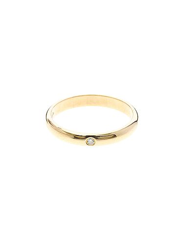 Cartier Cartier 1895 Wedding Ring, 1P Diamond Pink Gold (18K) Fashion Diamond Band Ring Pink Gold (view 1)