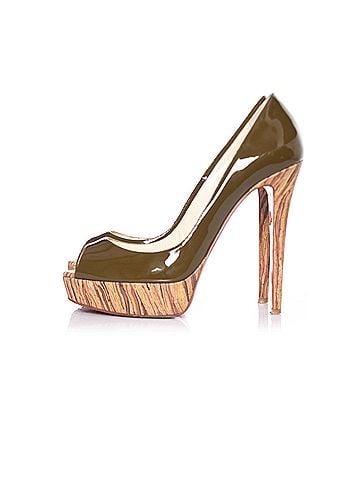 Christian Louboutin Christian Louboutin Banane kaki platform pumps (view 2)