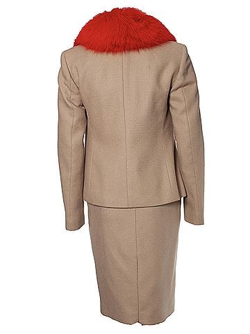 Versace Gianni Versace Couture 3-piece suit with orange fur collar (view 2)