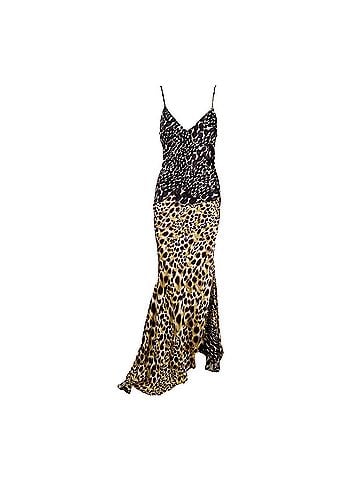 Roberto Cavalli Roberto Cavalli Animal Print Long Dress - '00s (view 1)
