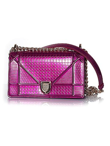 Christian Dior Christian Dior Metallic Diorama flap bag (view 1)