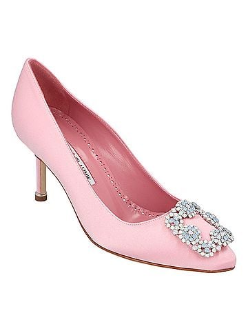 Manolo Blahnik Manolo Blahnik Hangisi 070 Pump Pink (view 2)