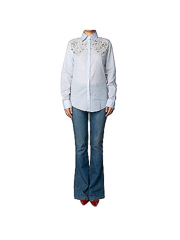 Roberto Cavalli Roberto Cavalli Crystal Embellished Shirt - '00s (view 2)