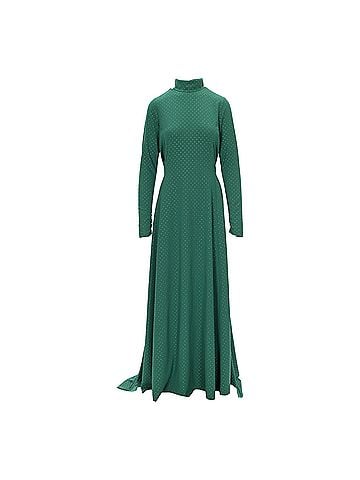 Marc Jacobs Marc Jacobs Green Crystal Long Gown - '10s (view 1)