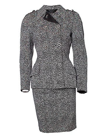 Versace Gianni Versace Couture double breasted blazer and skirt (view 2)