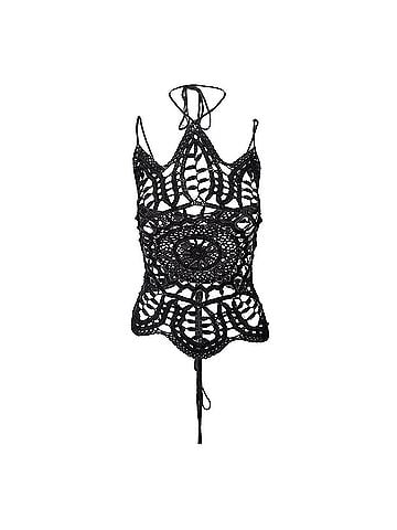 Dolce & Gabbana Dolce &amp; Gabbana Crochet Top - '00s (view 1)