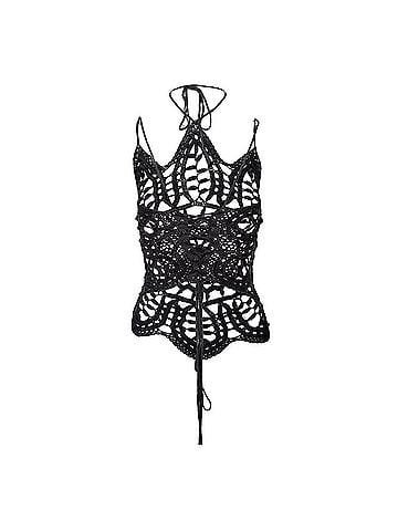 Dolce & Gabbana Dolce &amp; Gabbana Crochet Top - '00s (view 2)