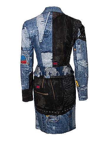 Christian Dior Christian Dior Miss Diorella biker jacket and skirt (view 2)