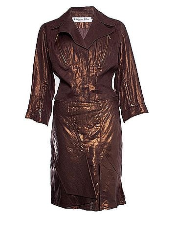 Christian Dior Christian Dior biker jacket with skirt (view 1)