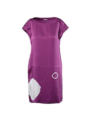 Miu Miu Miu Miu Purple Silk Dress - '10s (view 1)