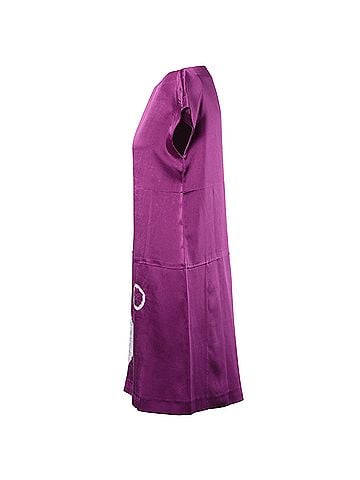 Miu Miu Miu Miu Purple Silk Dress - '10s (view 2)