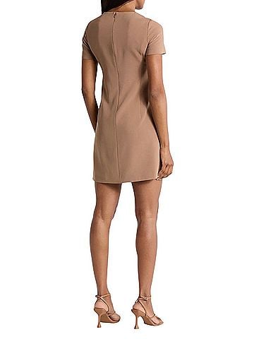 Theory Jatinn Crepe Minidress Cocktail Dress (view 2)