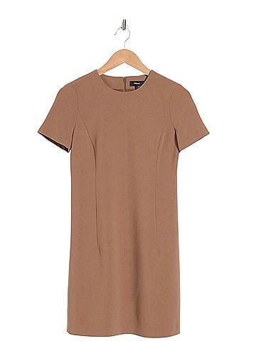 Theory Jatinn Crepe Minidress Cocktail Dress (view 1)