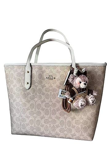 Coach Leather Tote (view 2)