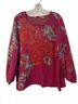 Soft Surroundings Pink Blue Pullover Sweater Size 2X - photo 1