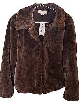 Philosophy Plush Faux Fur Jacket Jacket (view 1)