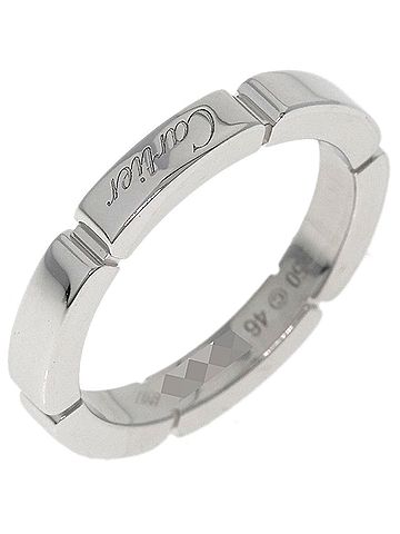 Cartier Cartier Maillon Panthère #46 Ring, 18K White Gold, Women's. (view 2)