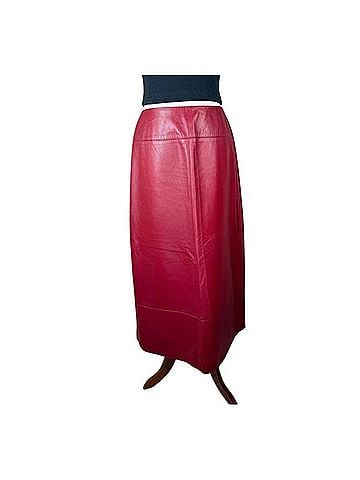 Carlisle Leather Skirt (view 1)