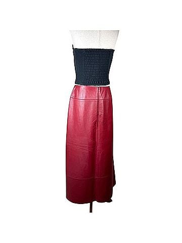 Carlisle Leather Skirt (view 2)