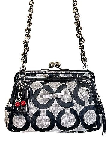 Coach Parker Kiss Lock Shoulder Bag (view 1)