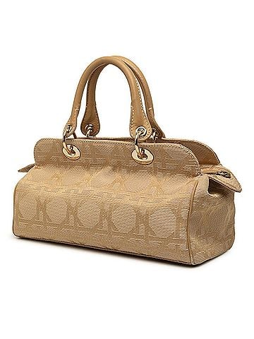 Christian Dior Christian Dior Dior Cannage handbag, beige canvas leather, women's. (view 2)