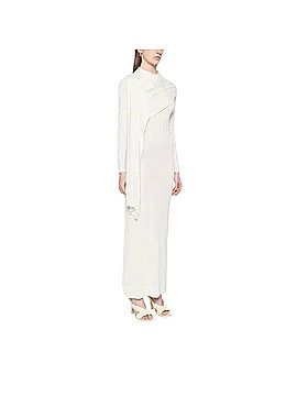 Aya Muse scarf-detail longsleeved maxi dress Casual Dress (view 1)
