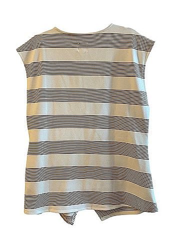 Maeve Sleeveless V-neck Faux Wrap Top Sleeveless T-Shirt (view 2)
