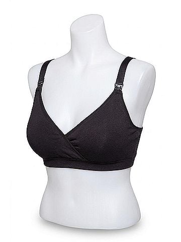 BUMPSuit The Comfy Nursing Bra in Black (view 1)