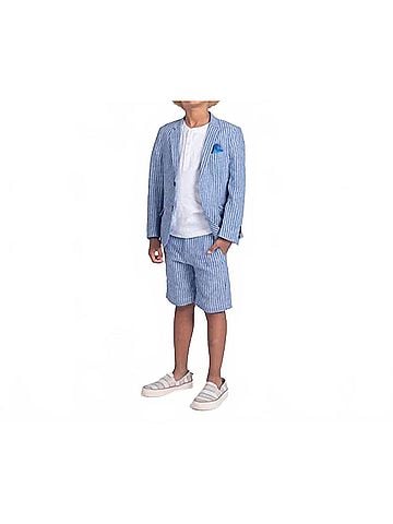 Appaman Kid's Sports Jacket 8 Mo in Cabana Stripe (view 2)
