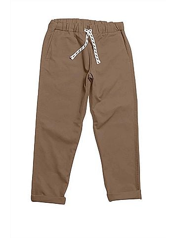 Tiny Whales Kids Rad Times Chino Pants 10 Mo in Brown (view 1)