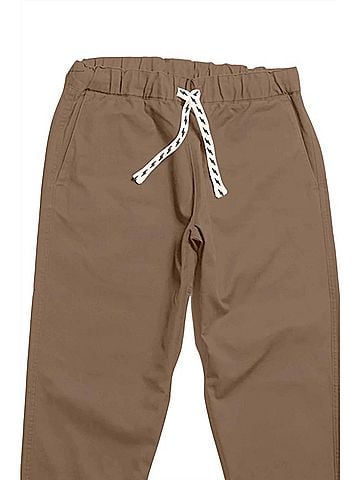 Tiny Whales Kids Rad Times Chino Pants 10 Mo in Brown (view 2)