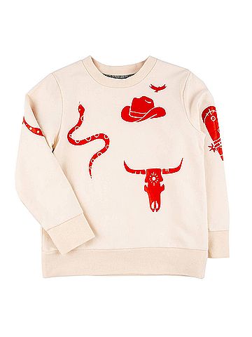 Miki Miette Kid's Corey Pullover Sweater (view 1)