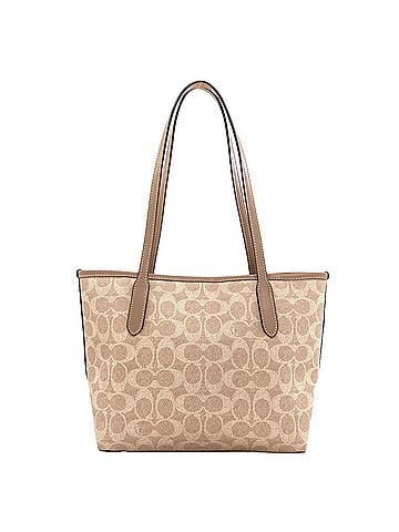 Coach Coach CU759 Signature Tote Bag PVC Women's COACH (view 2)